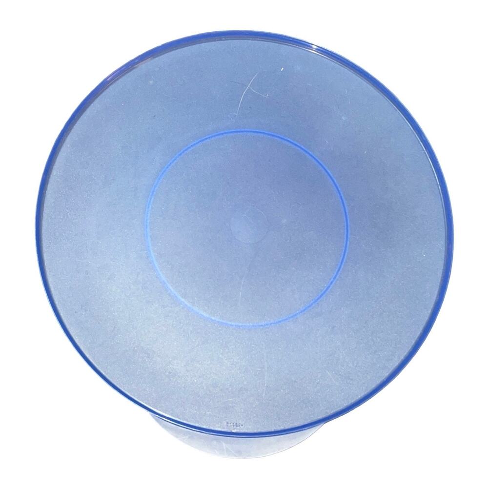 Tupperware Impressions Replacement Lid 3092A True Blue 10" Round Bowl Seal